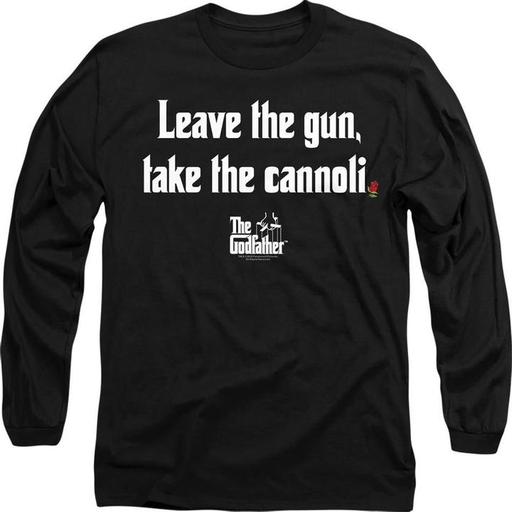 The Godfather Gun Cannoli TShirt (XXL)