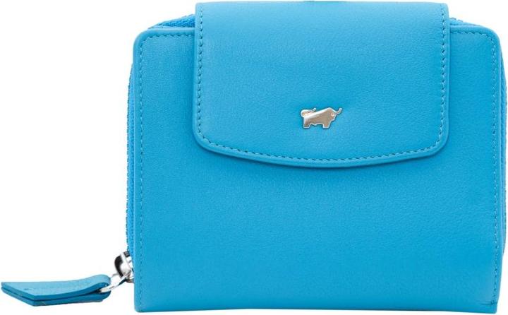 Actual product image Braun Büffel Joy wallet RFID protection leather 12 cm