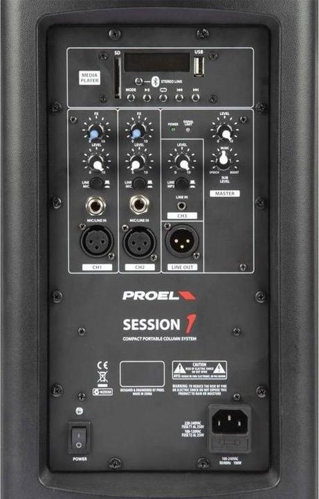 Immagine prodotto Proel Pr Session1 (Attivo, 1x 400 W)
