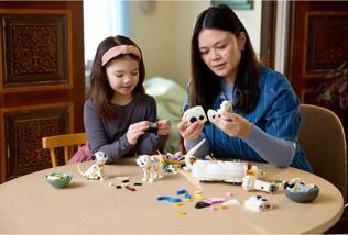 Actual product image LEGO Die Welpen Lucky und Penny aus 101 Dalmatiner (43271, LEGO Disney)