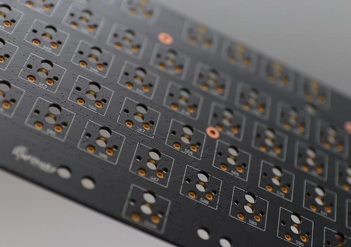 Actual product image Ducky One 3 Classic Black/White SF Gaming Keyboard, RGB LED - MX-Black (DE, Cable)