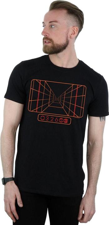 Actual product image Star Wars Mens Targeting Computer T-Shirt (XXL)