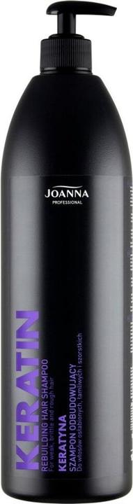 Actual product image Joanna Professional Keratin Shampoo for Weak Hair with Active Hair Growth Complex 1000ml (Liquid shampoo)