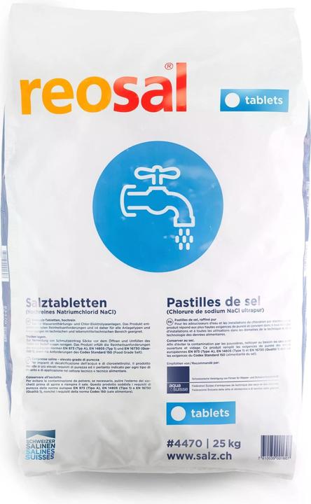 Reosal Regenerating salt tablets (25000 g)