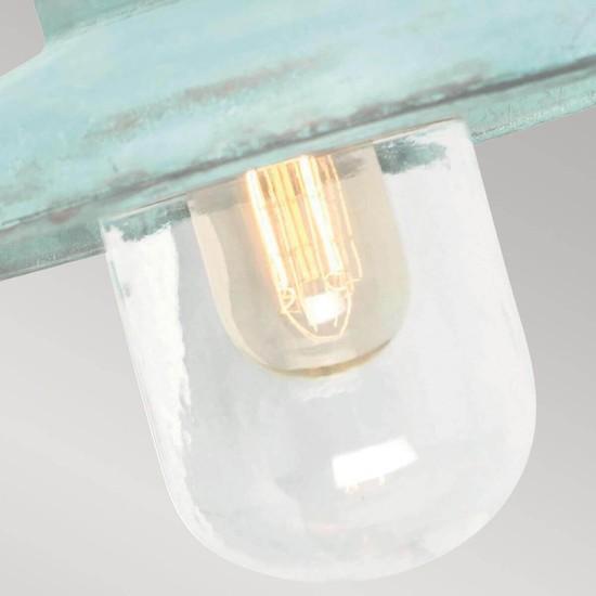 Image du produit Elstead Lighting Applique murale d'extérieur Somerton E27 vert-de-gris IP44 (E27)