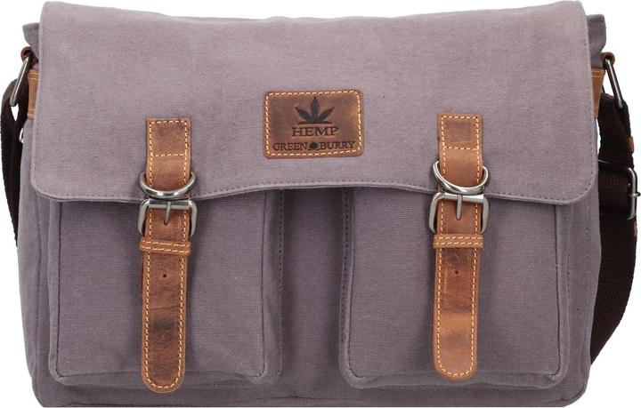 Produktbild Greenburry Vintage Hemp Messenger 38 cm (9 l)
