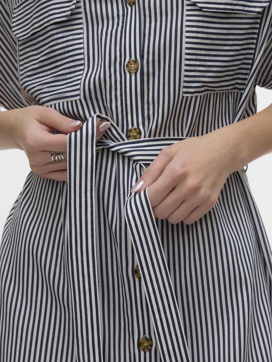 Actual product image Vero Moda Vmbumpy Ss Short Shirt Dress Wvn Ga Noos (XS)