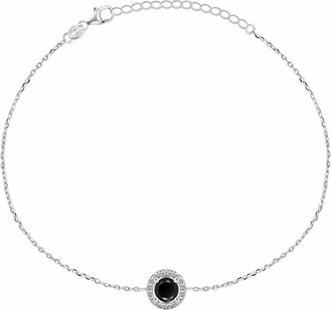 Brilio Silver - Stylish long chain earrings EA697R