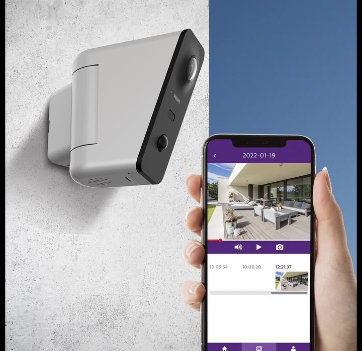 Actual product image Philips WelcomeEye View WiFi camera full HD 2K autotracking