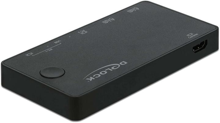 Delock Commutateur KVM HDMI/USB-C 4K