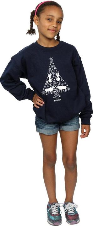 Produktbild Disney Frozen Christmas Tree Sweatshirt Mädchen (116)