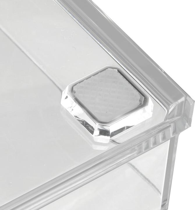 Actual product image Relaxdays Acrylic Makeup Organizer 21 Compartments