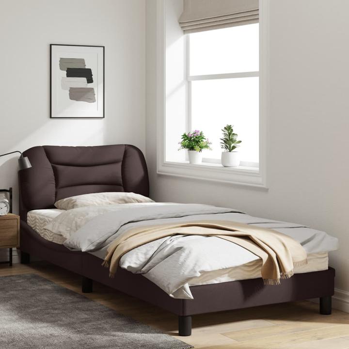 Image du produit VidaXL Cadre de lit avec tissu LED (80 x 200 cm)