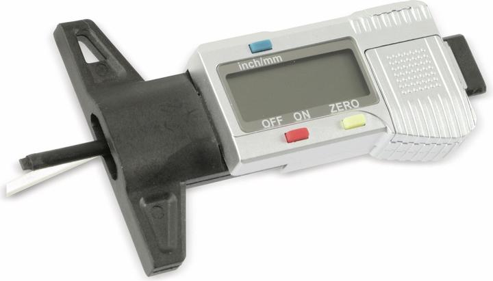 Produktbild Daytools Reifen Profiltiefenmesser Tiefenmesser Profilmesser digital 0-25,4 mm LC-Display-Anzeige