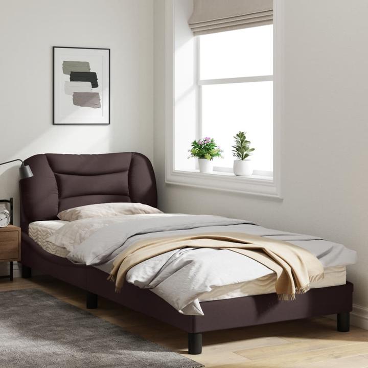 Image du produit VidaXL Cadre de lit avec tissu LED (90 x 200 cm)