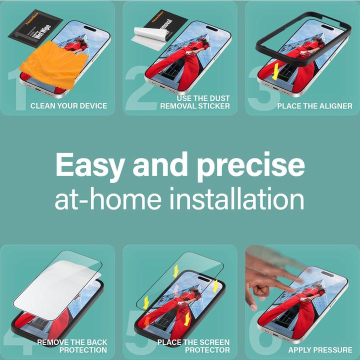 Produktbild PanzerGlass Safe. (1 Stück, Apple iPhone 16 Pro Max)