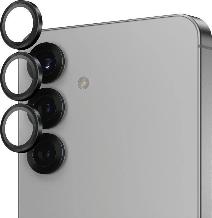 PanzerGlass ® Hoops® Schwarz Kameraschutz (1 Stück, Samsung Galaxy S25)