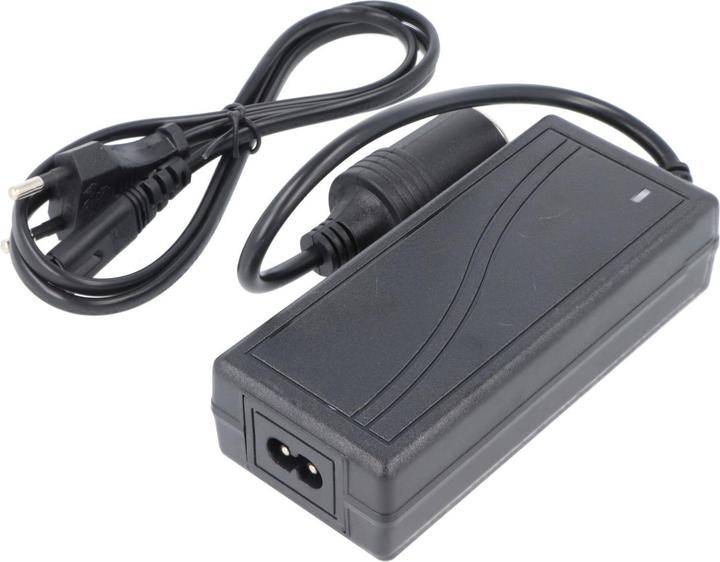 Actual product image AccuCell Spannungswandler 12 Volt Kühlboxen, 100-240V AC auf 12V DC mit Zigarettenanzünder