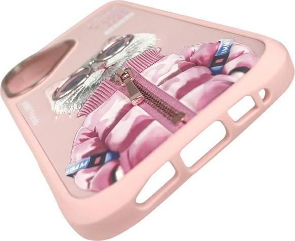 Produktbild Nimmy case iPhone 16 6.1" pink Cool&Cute 2.0 Cat (Apple iPhone 16)
