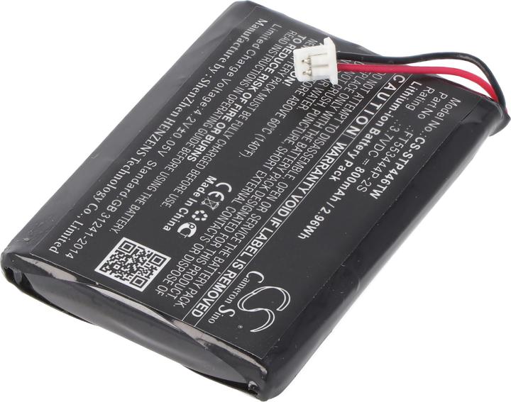 Actual product image XCell Akku passend für den Stabo freecomm 600 Set, PMR 446, 20640, Topcom Twintalker 7100