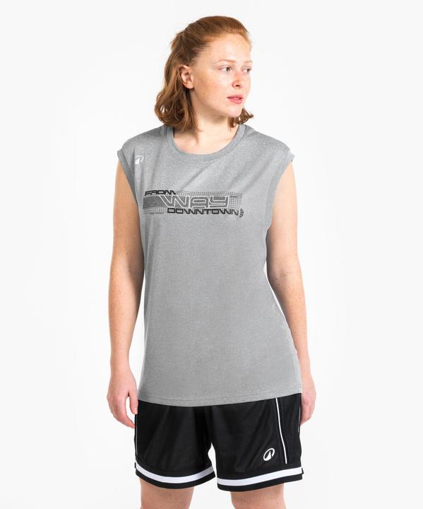 Actual product image Kipsta Damen/Herren Basketball Trikot ärmellos - Fast 500 grau (XL)
