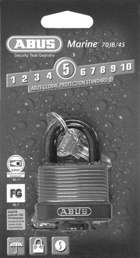 Actual product image Abus 70ib/45 Sb