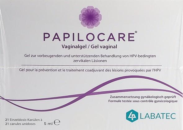 Produktbild Labatec Pharma PAPILOCARE Vaginalgel 63x5ml (315 ml, Intimgel)