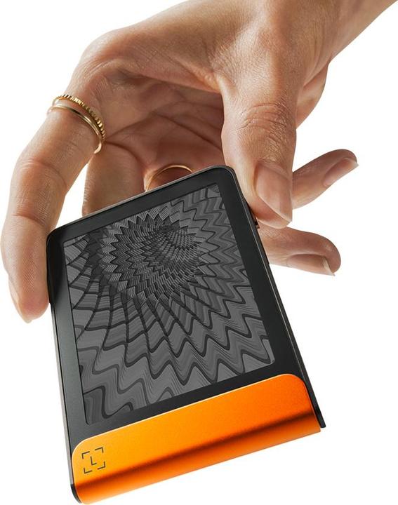 Actual product image Ledger Flex - Bitcoin Orange inkl.Recovery Key (Bitcoin, Ethereum Classic)
