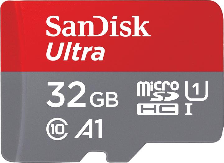 Produktbild SanDisk Ultra microSD A1 (32 GB, microSDHC, U1, UHS-I)