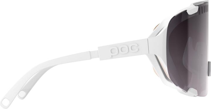 Actual product image Poc Devour sports glasses model 2024 (Hydrogen white, Silver)
