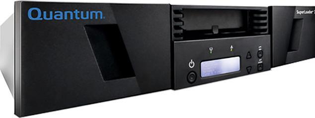 Quantum SuperLoader 3 one LTO8HH tape drive Model C 16 slots 6Gb/s SAS rackmount barcode reader EMEA (LTO, 192000 GB)