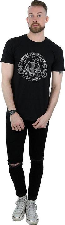 Immagine prodotto Maglietta uomo Hufflepuff Seal in cotone (XL)