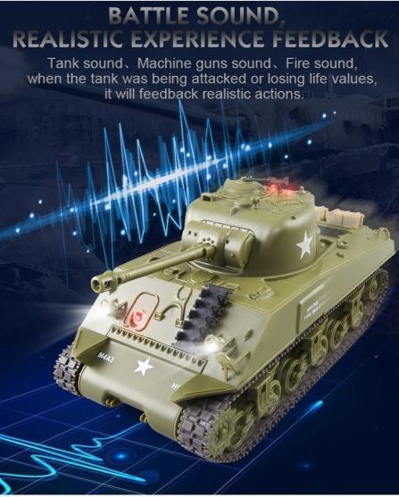 Image du produit Es-toys RC Tank Battle Set 2 pièces
