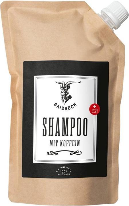 Actual product image Gaisbock Shampoo with caffeine refill (500 ml, Liquid shampoo)