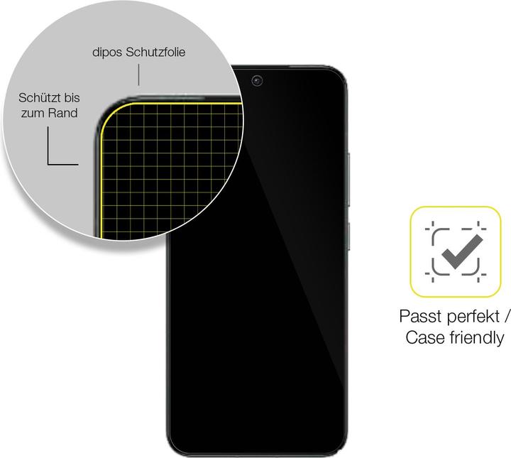 Produktbild Dipos Displayschutzfolie Full-Cover 3D (2 Stück, Xiaomi 14)