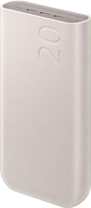 Samsung Powerbank EB-P4520XUEGWW 20000 mAh 3x USB-C 45W SFC - beige (20000 mAh, 45 W, 74 Wh)