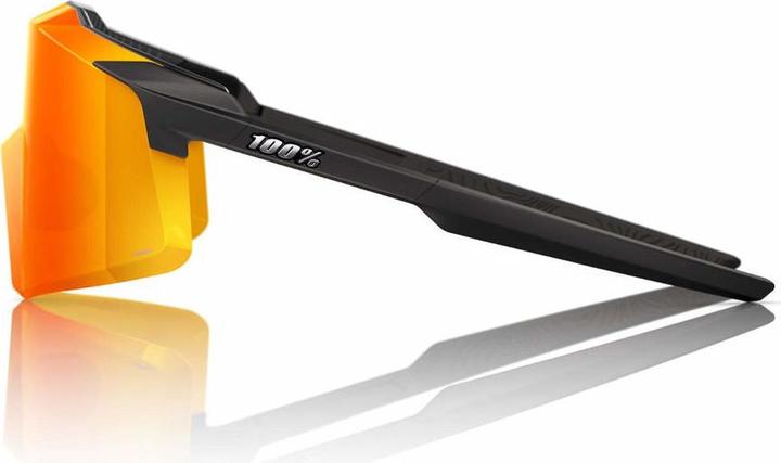 Immagine prodotto 100% Aerocraft - Soft Tact Black - HiPER Red Multilayer Mirr (Soft Tact Black, Rosso)