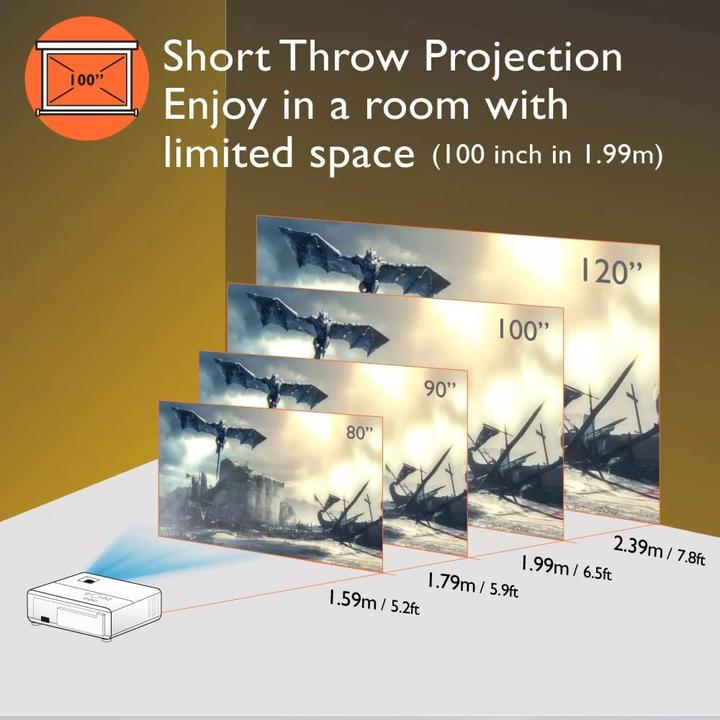 Actual product image BenQ TK700STi (4K, 3000 lm, 0.9 - 1.08:1)