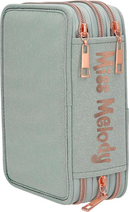 Produktbild Magni DEPESCHE Miss Melody Federtasche 3fach ROMANTIC FIELDS