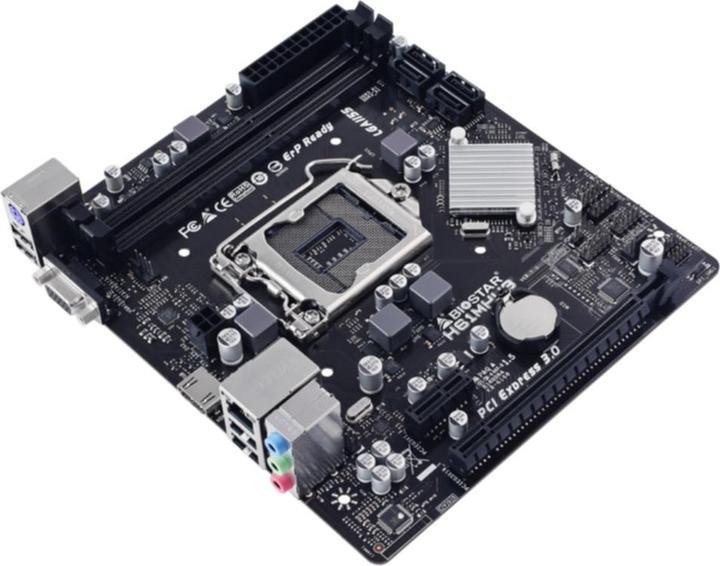 Immagine prodotto Biostar H61MHV3 H61 (LGA 1155, Intel H61, mATX)