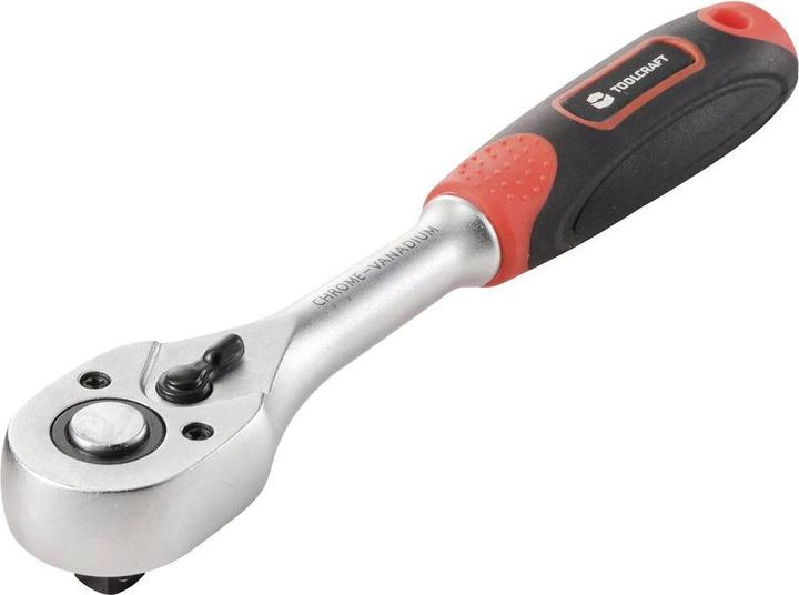 Image du produit Toolcraft TO-7726191 Cliquet réversible 1/4" (6,3 mm) 138 mm (1/4")