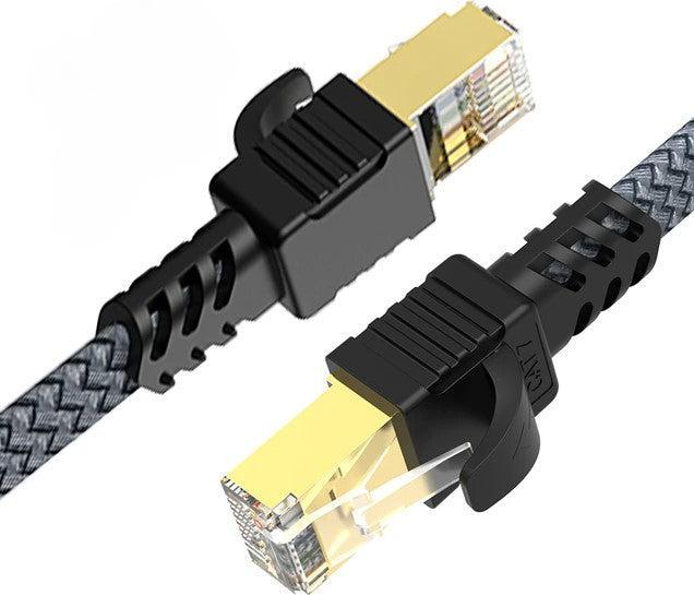 Image du produit Hermex Câble réseau Câble plat Ethernet LAN RJ45 cat. 7 plat 1,5m (UTP, CAT7, 1.50 m)