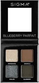 Actual product image Sigma Beauty Quad Eyeshadow Palette Blueberry Parfait (Blueberry parfait)