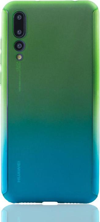 Produktbild König Design Hülle Handy Schutz für Huawei P20 Pro Full Case Cover Displayschutz Bumper Blau (Huawei P20 Pro)