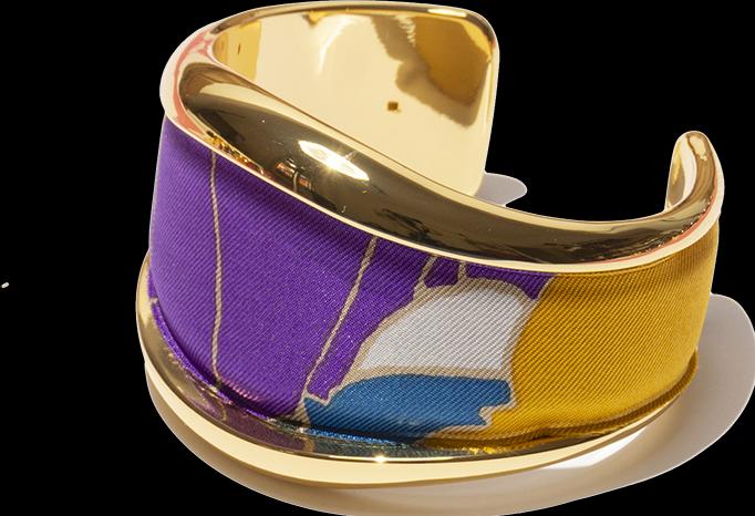 MM33 Bangle summer bloom (950 Platin)