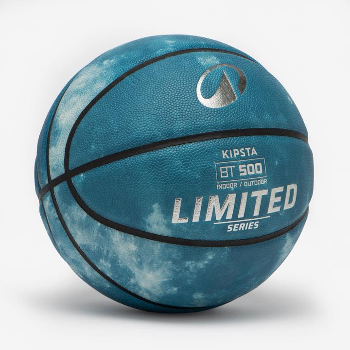Actual product image Tarmak Basketball Grösse 7 - BT500 Touch blau (7)