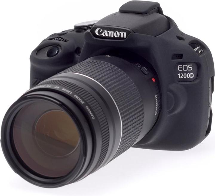 Produktbild easyCover Silikon-Schutzhülle für Canon 1200D (Hülle, Canon EOS 1200D)