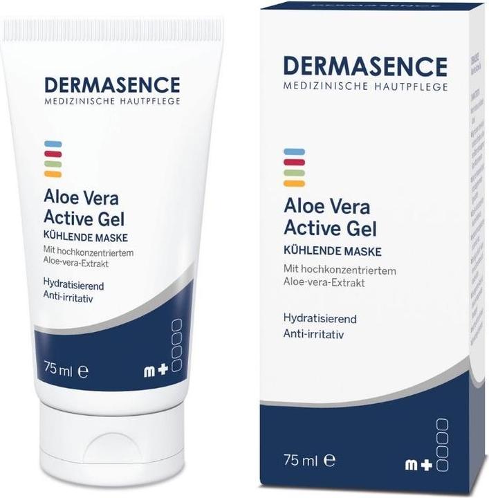 Dermasence Aloe Vera Active Gel Maske, 75 ml Gel (75 ml)