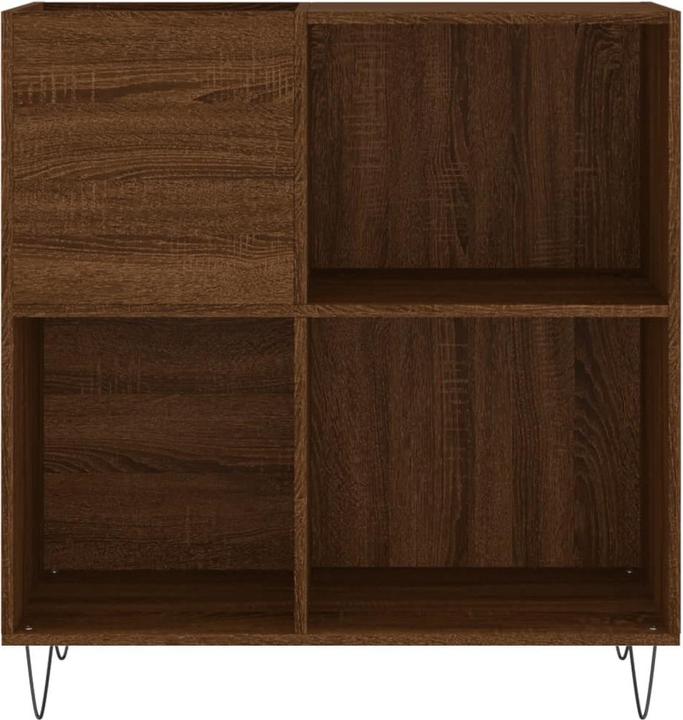 Actual product image VidaXL Plattenschrank Braun Eichen-Optik 84,5x38x89 cm