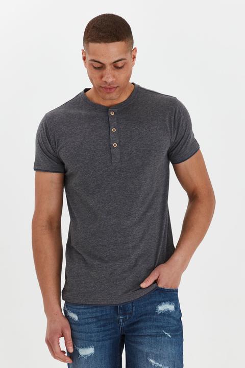 Immagine prodotto Indicode Tony T-Shirt A Maniche Corte Maglietta Da Uomo Con Collo Grandad (XL)